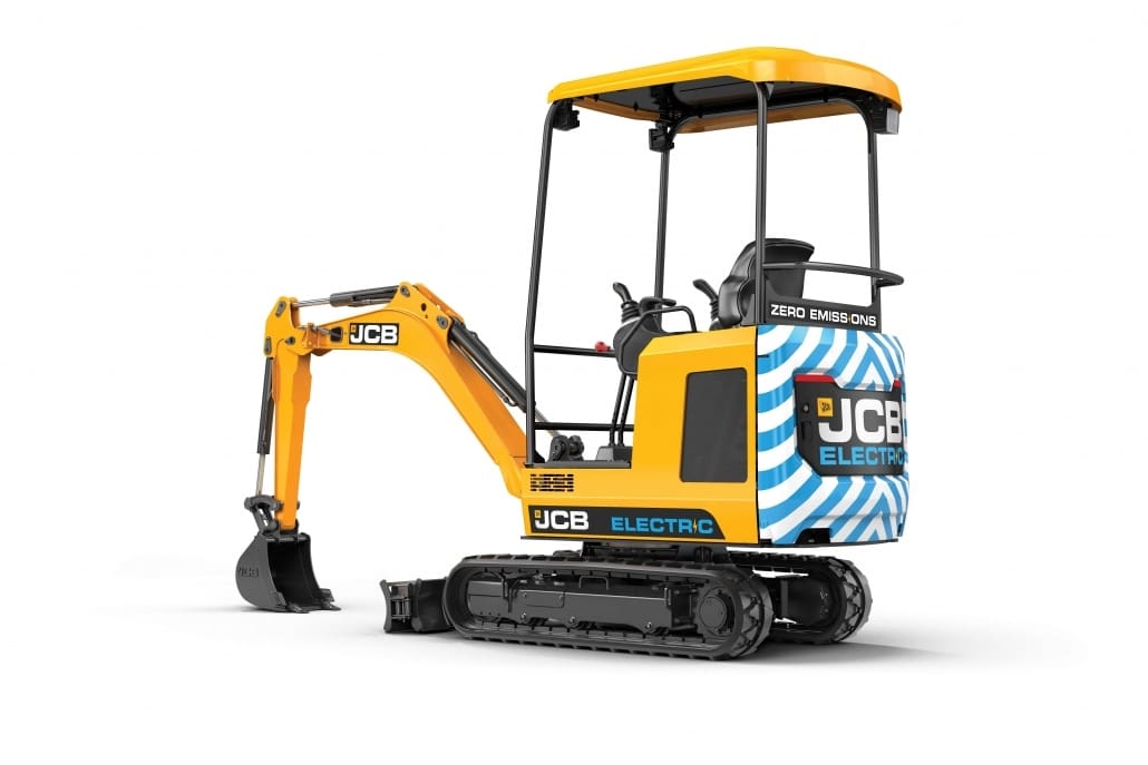 JCB 19C-1 ETECH elektrische minigraver