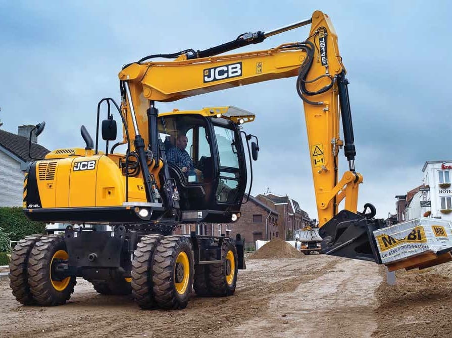 JCB JS145W+