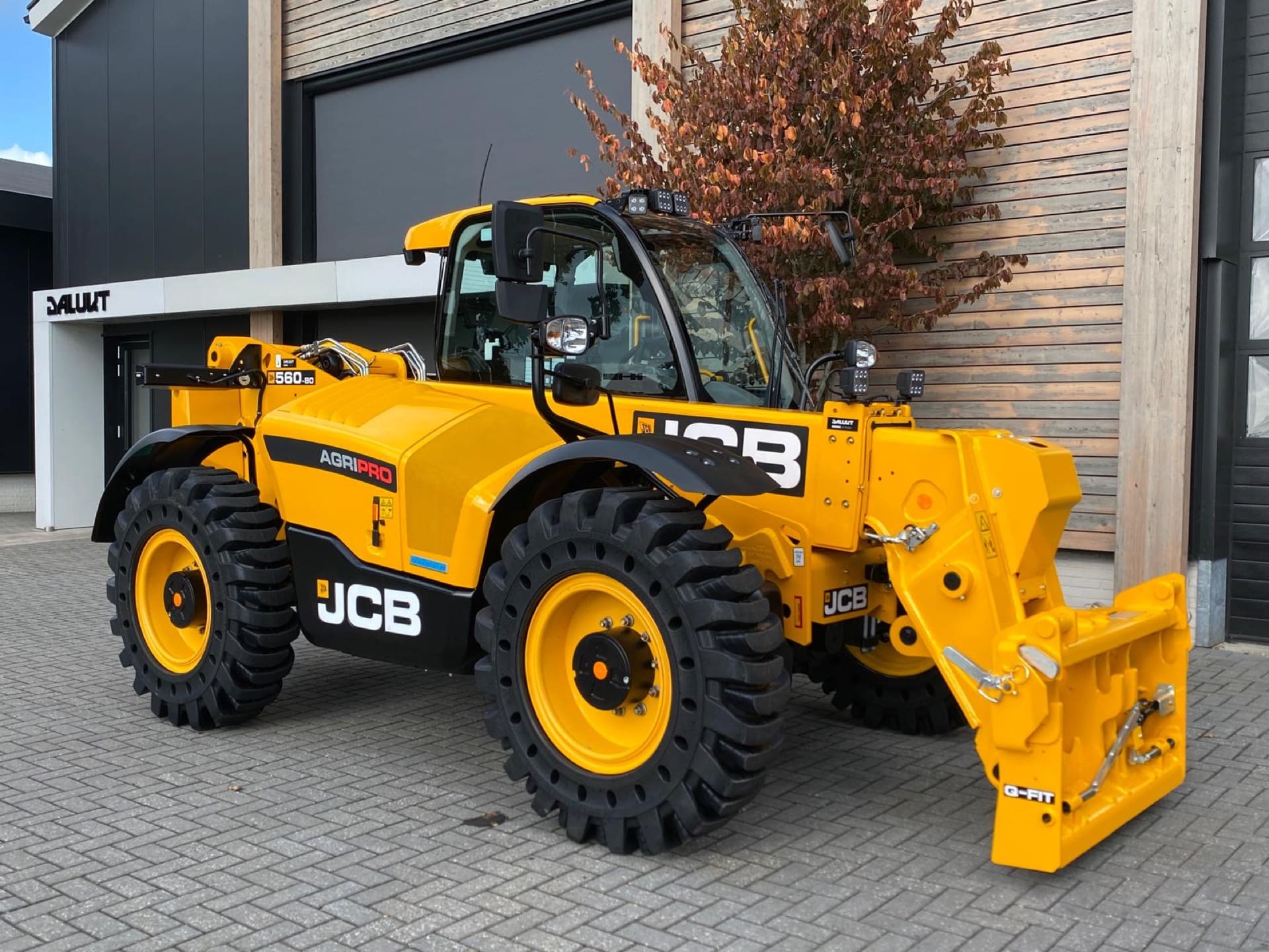JCB 560-80 Agri Pro verreiker afgeleverd aan Veldstaal BV uit Velddriel